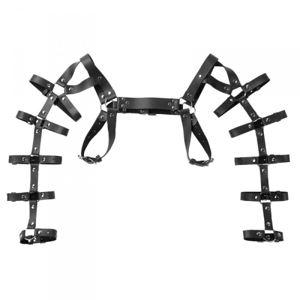 Arm and Shoulder Restraints Harness BLACK