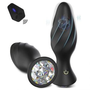 Vibrating Jewelry Butt Plug with APP Control