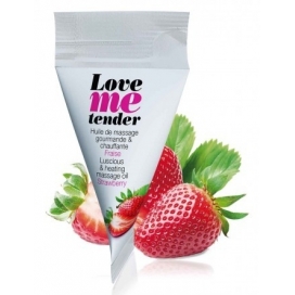 Love to Love Óleo de massagem Love Me Tender Strawberry 10ml