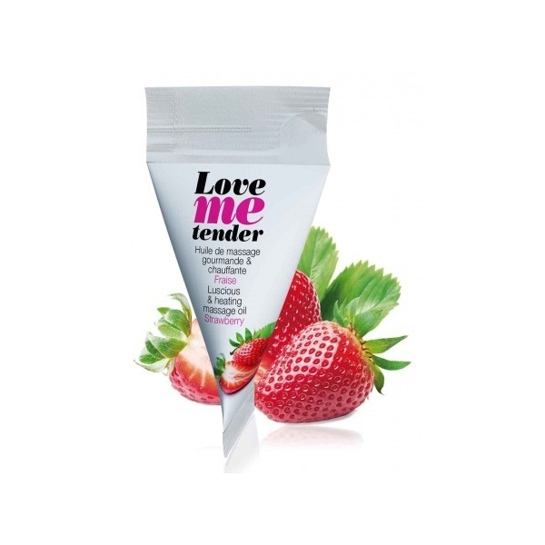 Óleo de massagem Love Me Tender Strawberry 10ml
