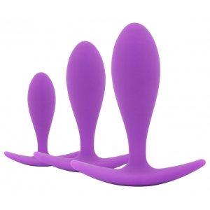 FUKR Kit de 3 minitapones violetas Training Curve