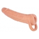 Funda para pene + masturbador EXTENDOR 8 - 19 x 4,5cm