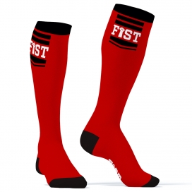 HANKY FIST SneakXX High Socks Red