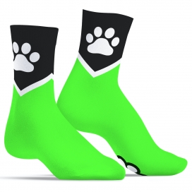 Calcetines Paw Kinky Puppy Verde