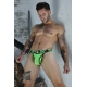 Jockstrap Neo Camo Groen Neon