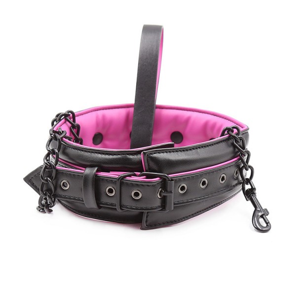 Collar de plomo rosa