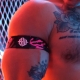 Neo Camo Black-Pink Neon armbands