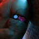 Neo camo armband Neon Pink
