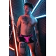 Boxer Senza Fondo Neo Camo Nero-Rosa Neon