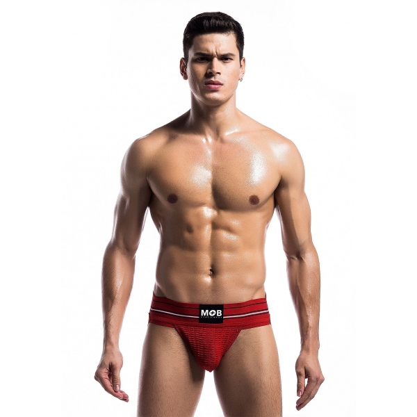 Fetish Classic Wide Jockstrap Red