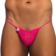 Pink Larmio lace thong