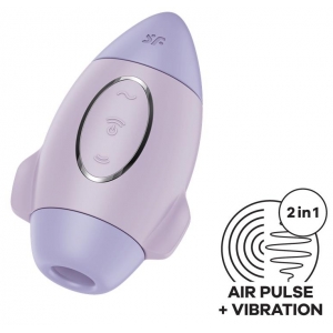 Satisfyer Estimulador de clítoris Mission Control Violet