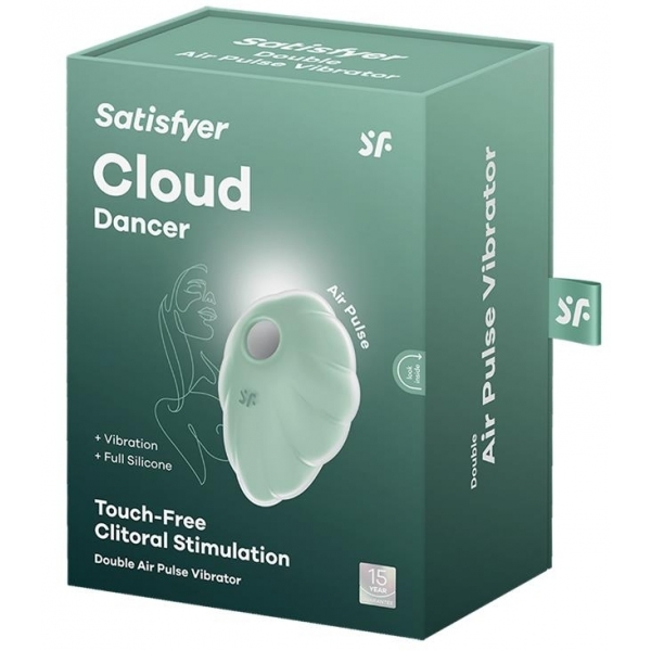 Cloud Dancer Mint clitoral stimulator