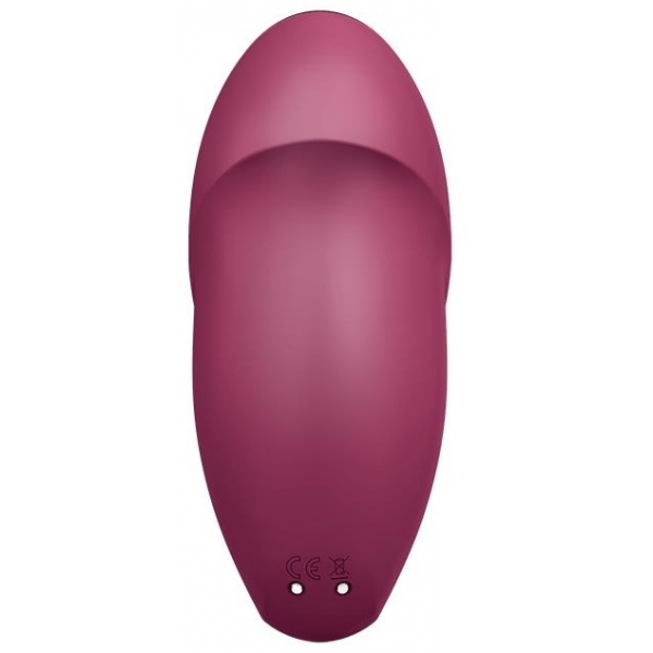 Stimolatore clitorideo Tap & Climax 1 Raspberry