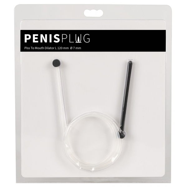 Plug Penis et Flexible Piss To Mouth 11cm - Diamètre 7mm