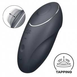 Satisfyer Estimulador de clítoris Tap & Climax 1 Negro