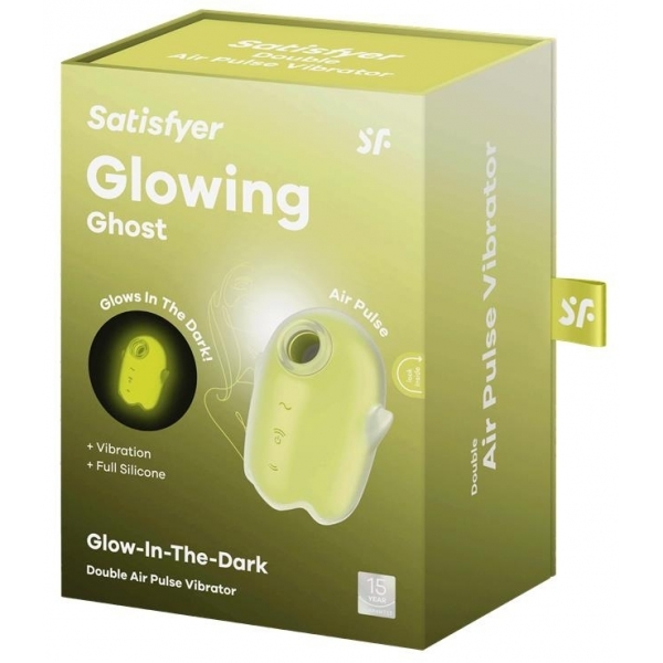 Estimulador de Clítoris Glowing Ghost Amarillo