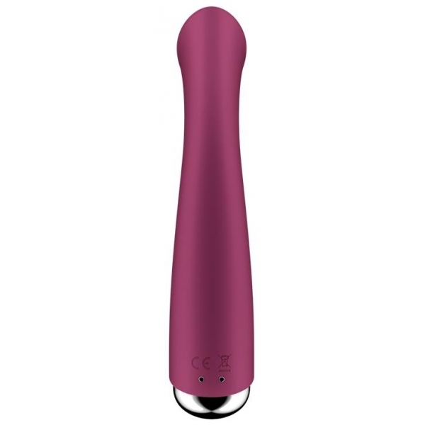 Point G Spinning Vibrator G-Spot 1 - 11 x 3.5cm Himbeere