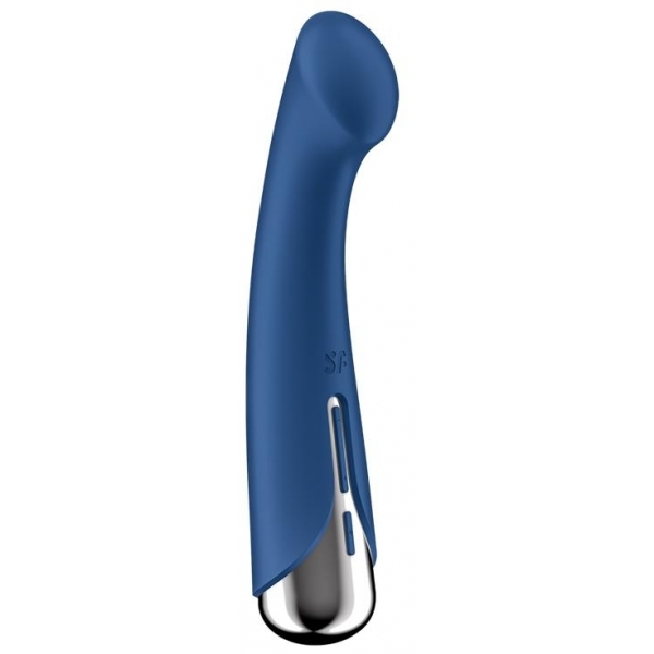 Estimulador G-Spot 1 Spinning - 11 x 3,5cm Azul