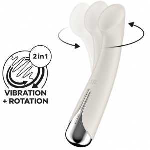 Satisfyer Estimulador giratório G-Spot 1 - 11 x 3,5cm Creme