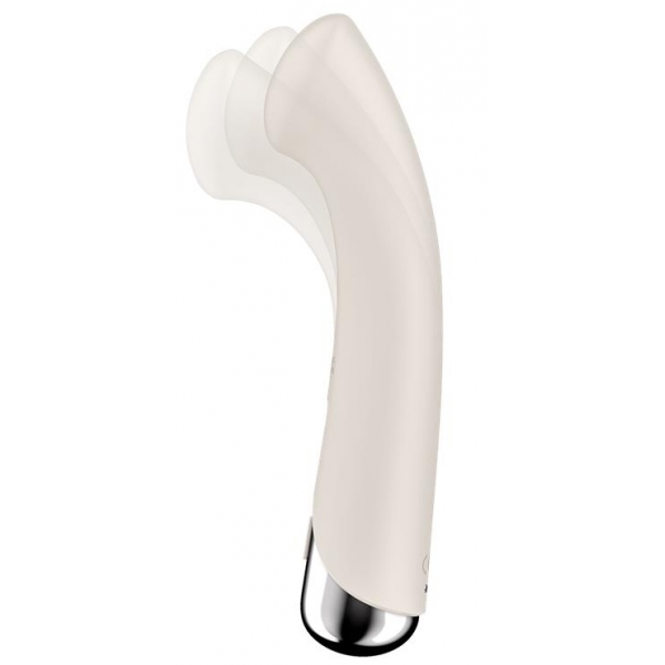 Estimulador G-Spot 1 Spinning - 11 x 3,5cm Crema