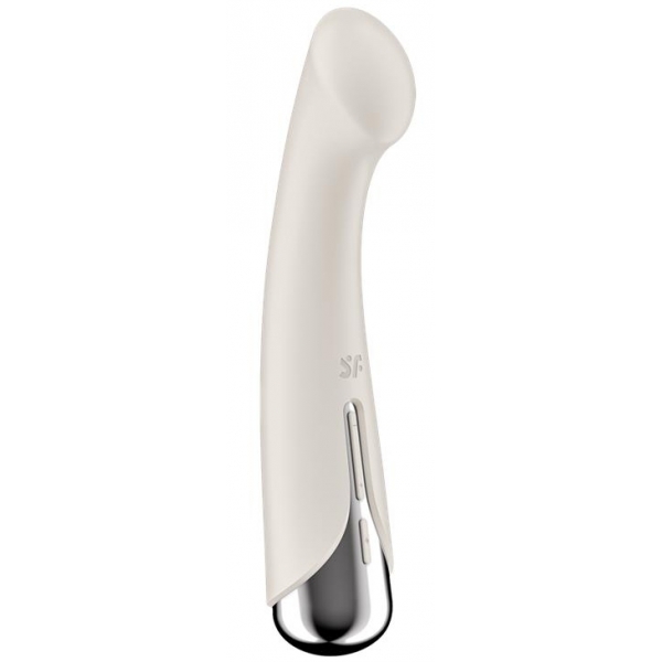 Estimulador G-Spot 1 Spinning - 11 x 3,5cm Crema