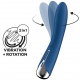Stimulateur prostatique SPINNING VIBE 11 x 3cm Bleu