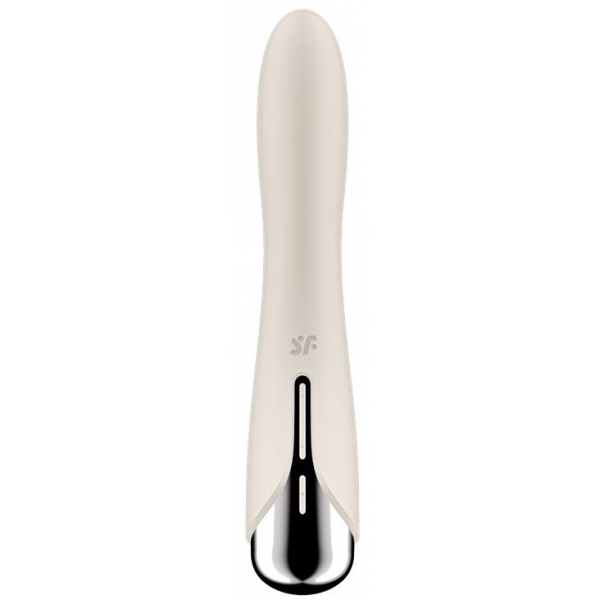 Spinning Vibe 1 Stimulator - 11 x 3cm Creme