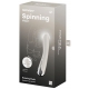 Spinning Vibe 1 Stimulator - 11 x 3cm Cream