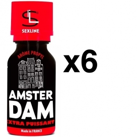 AMSTERDAM Extra Puissant 15ml x6