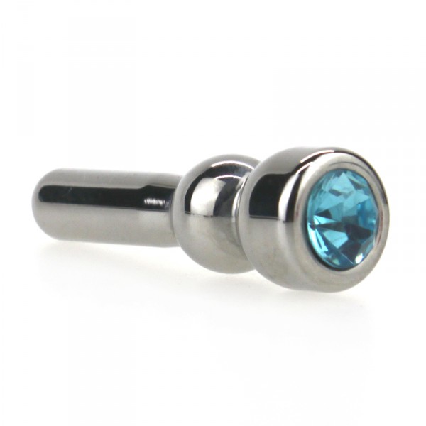 Urethra Jewel Plug Blue