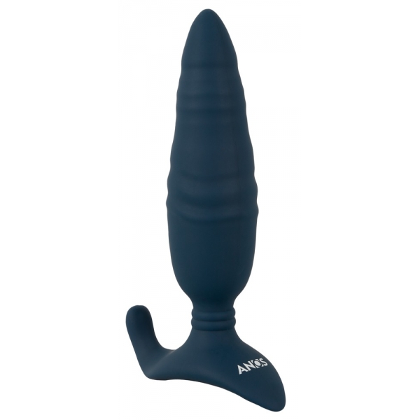 Plug Vibratório Butt Thrust 14,5 x 4cm Azul