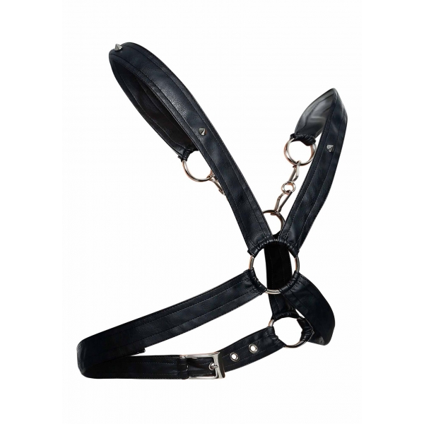 DNGEON Cross Chain Harness Black