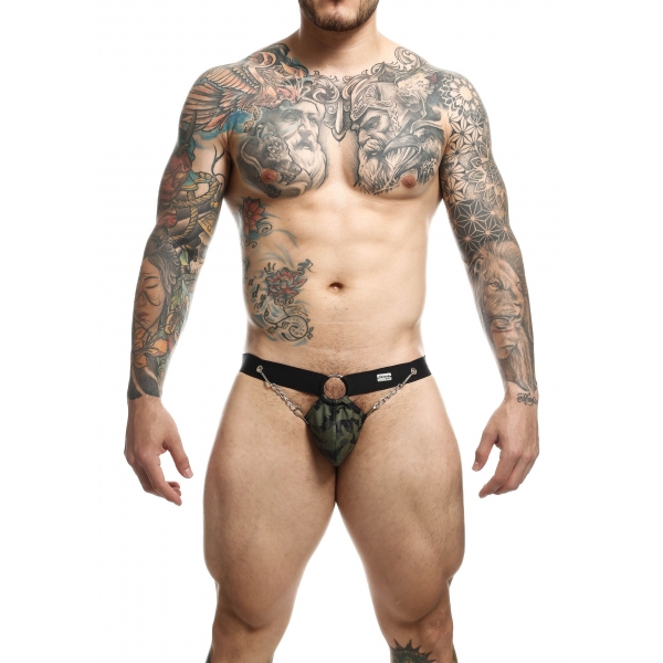 Jockstrap Ring & Ketting Dngeon Camouflage