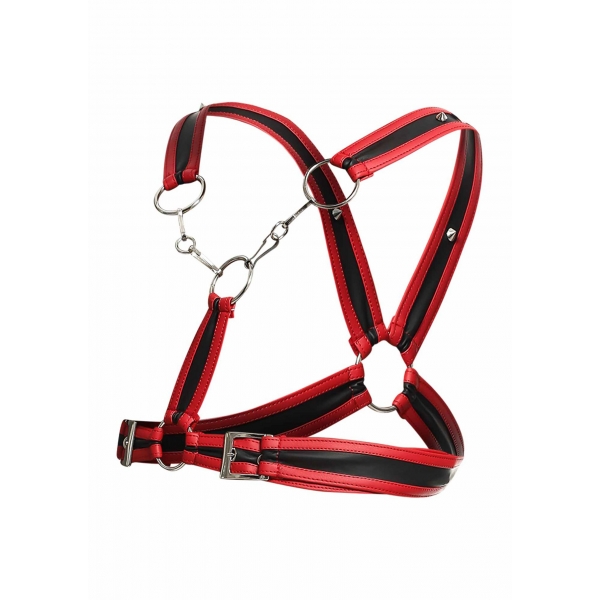 DNGEON Cross Chain Harness Red