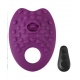 Cojín vibrador con lengua Grind Ring Violeta