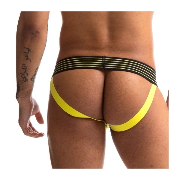 Jockstrap Rally 665 Zwart-Geel