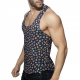 Emoji tank top Navy