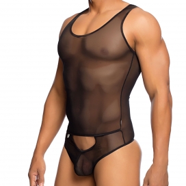 MOB Eroticwear Tanga Body Tule Leandro Preto