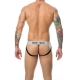 Mob Classic Jockstrap Wit-Zwart