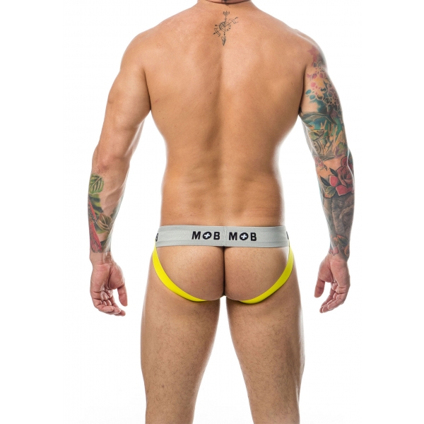 Jockstrap Mob Classic Zwart-Geel