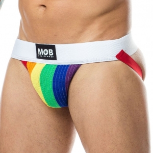 MOB Eroticwear Suspensorio Mob Classic Rainbow