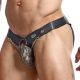 Jockstrap Ring & Chain Dngeon Camouflage Cinzento