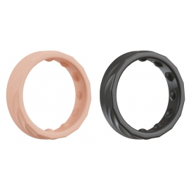You2Toys 2-pc glans ring set