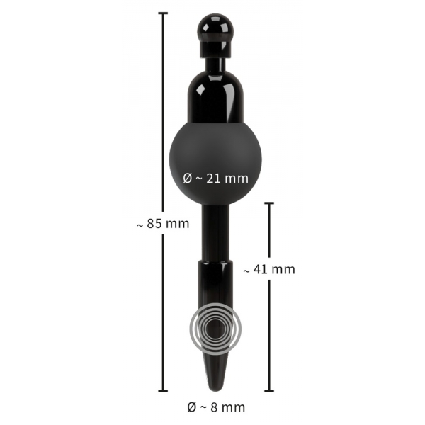 Vibrating Penis Plug 8mm