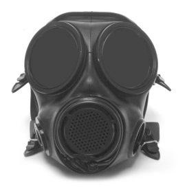 MOI Cache Oeil pour masque à gaz x2 - Diamètre 90mm