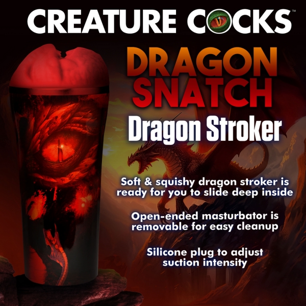 Creature Dragon Masturbator Rot