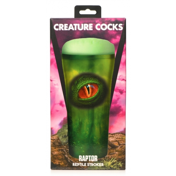 Criatura Raptor Masturbador Verde