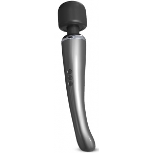 ACTION Masturbator Wand Graphity 30 cm - 55 mm head Grey