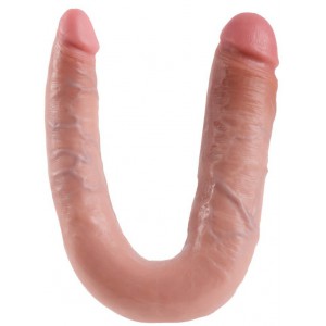 King Cock Double Dildo U-Shape Trouble 17,8 x 4,3 cm Stuhl